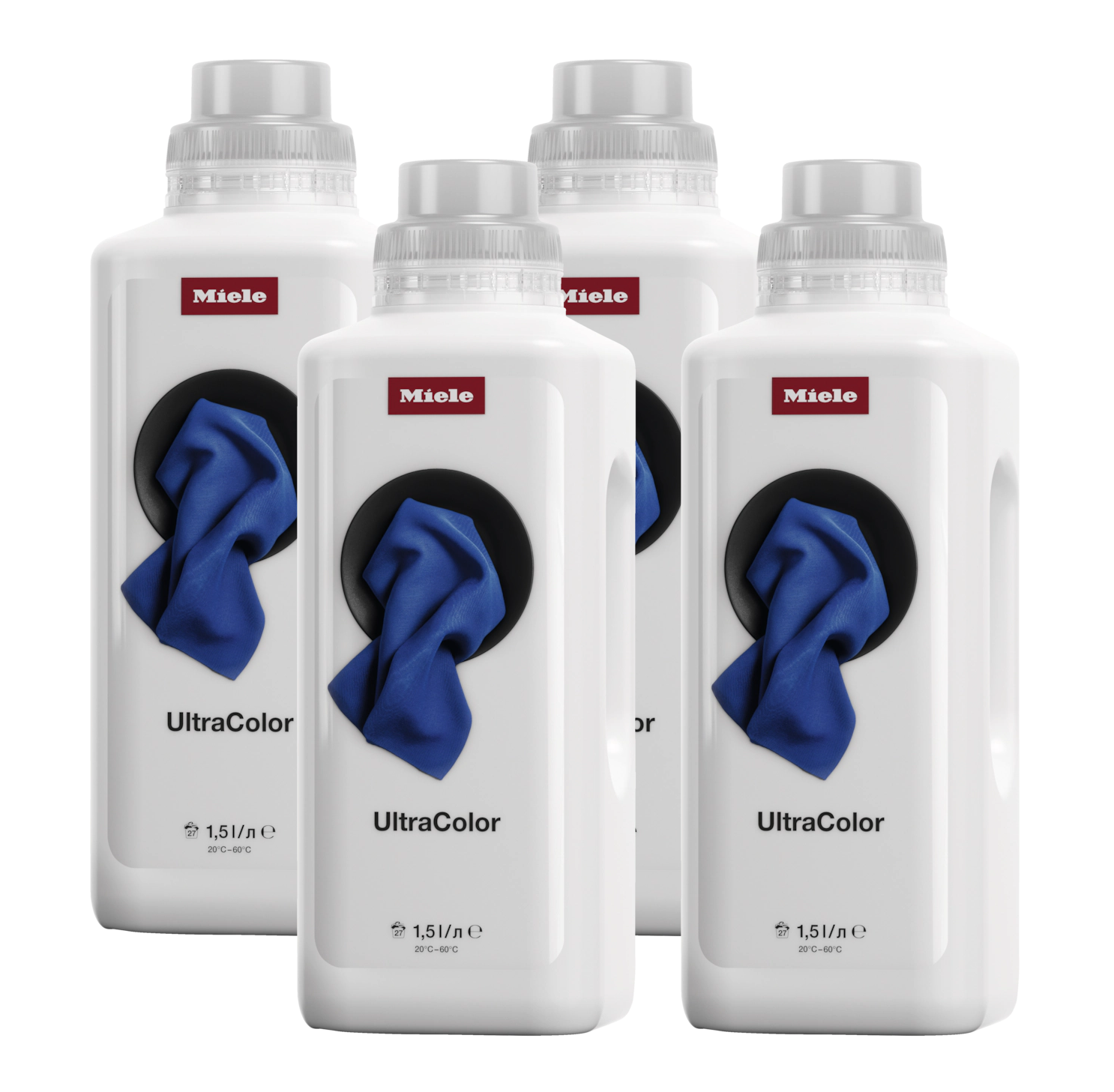 Набор для стирки цветного белья UltraColor Aqua WA UC 1501 L 1,5лх4 шт. Miele купить в Казани | Всегда в наличии! | Артикул 12647690 | Официальный сайт