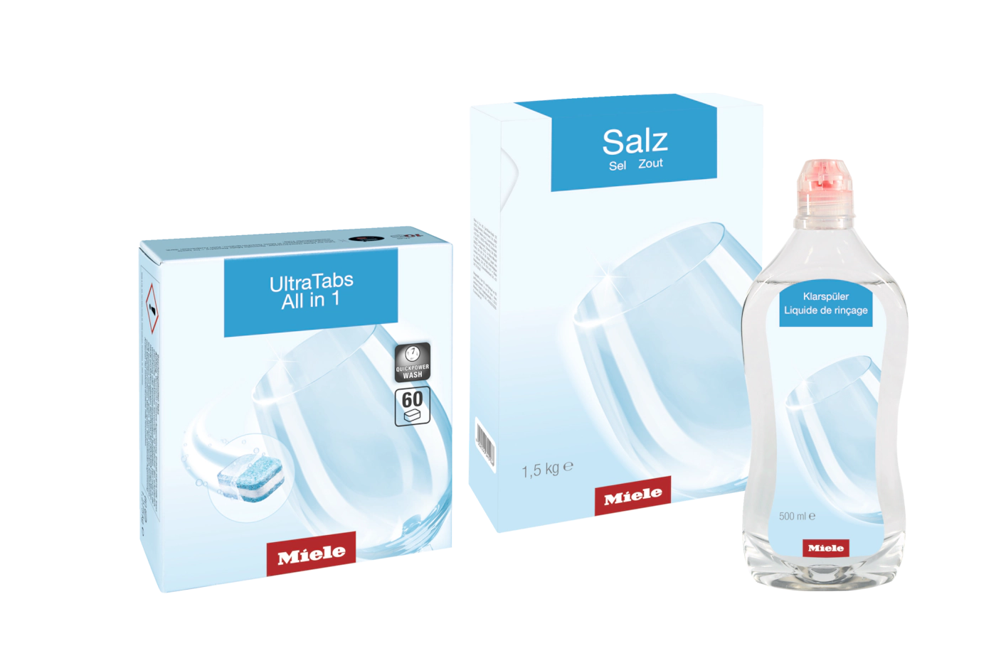 Стартовый набор для посудомоечных машин All in One Set Miele купить в Казани | Всегда в наличии! | Артикул 11530080 | Официальный сайт