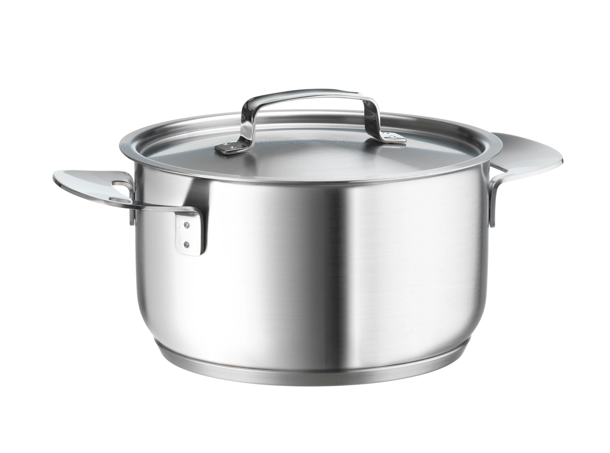 Кастрюля All Steel 24 см 6 л KMKT 2460-2 Miele купить в Казани | Всегда в наличии! | Артикул 11945230 | Официальный сайт