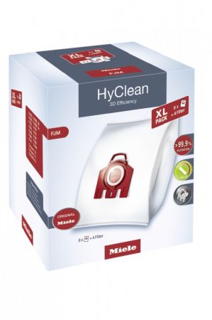Комплект мешков пылесборников XL FJM HyClean 3D Miele купить в Казани | Всегда в наличии! | Артикул 10455090 | Официальный сайт