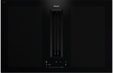 Панель конфорок со встроенной вытяжкой KMDA 7676 FL U BlackPerfection
